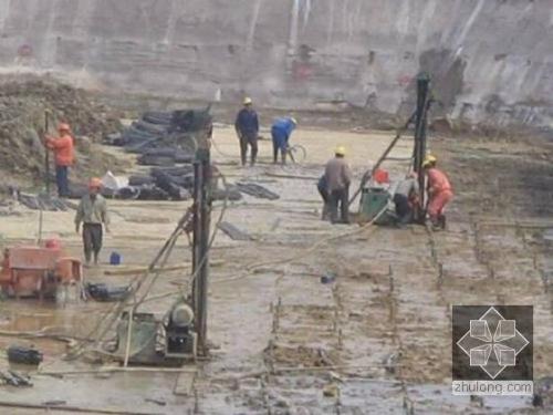 柳城我公司承建北京房山区水池地基注浆加固工程